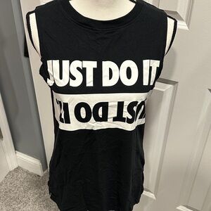 Nike Black Just Do It tank top